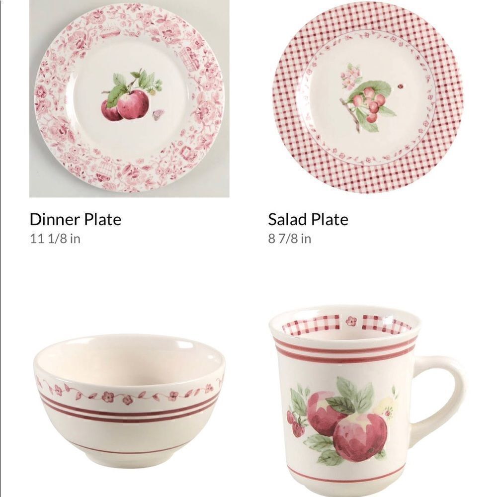 Authentic Pfaltzgraff 24 piece SET - Picture 3 of 6